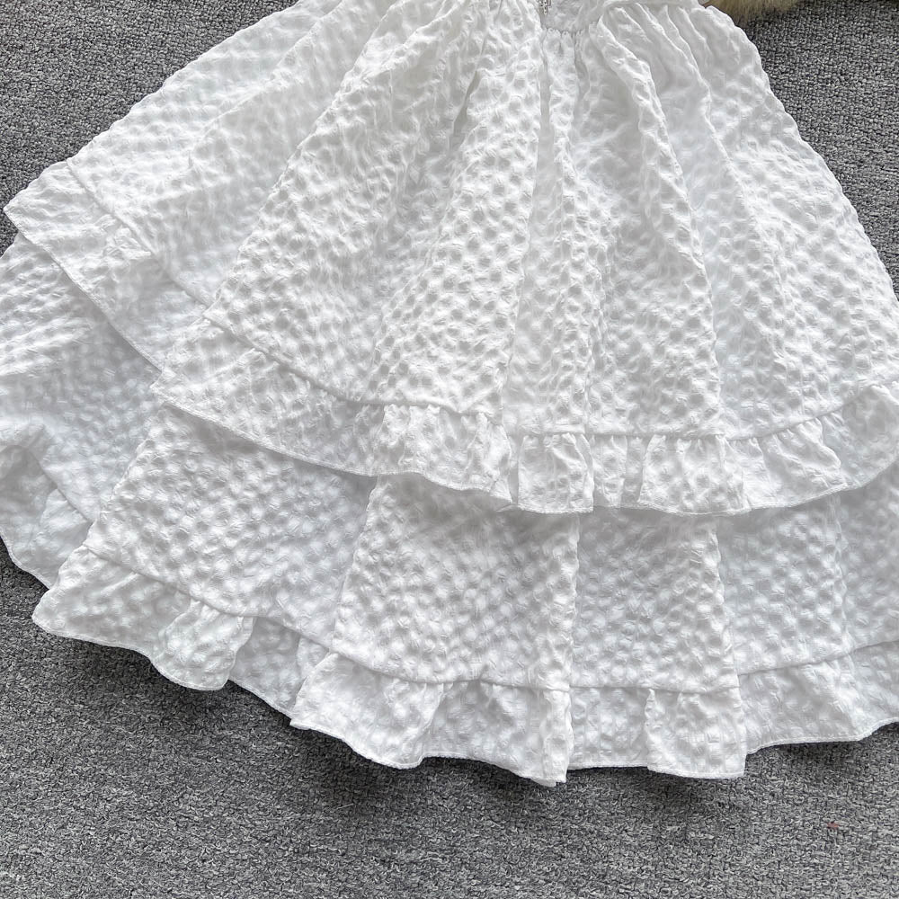 Süßes Spaghetti-Kurzkleid RF0048