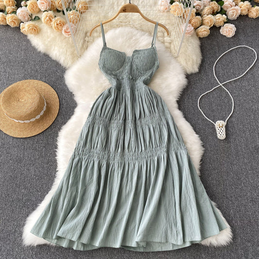 Süßes A-Linien-Kurzkleid Fashion Girl Kleid RF0041