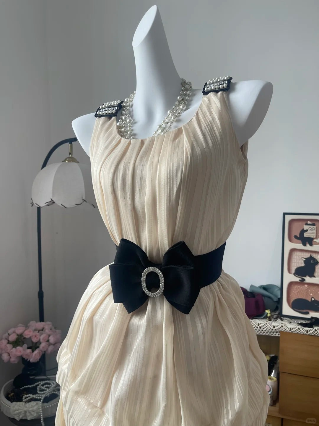 Vintage A line Square 50s With Bow 16th Birthday Homecoming Dress Graduation Outfits RB6795