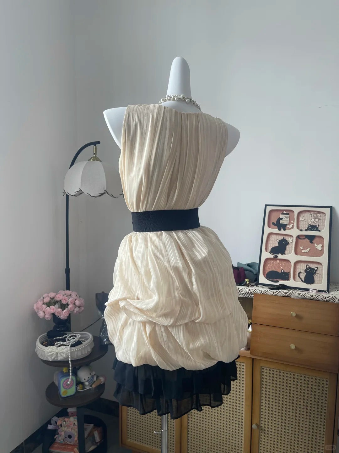 Vintage A line Square 50s With Bow 16th Birthday Homecoming Dress Graduation Outfits RB6795